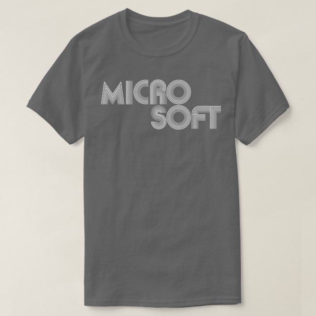 Microsoft T Shirt (Design framsida)