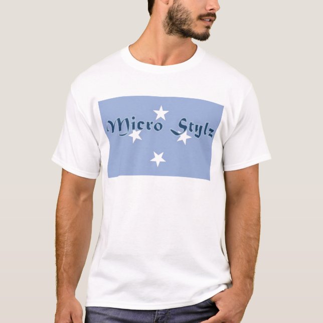 MicroStylz logotyp Tee Shirt (Framsida)
