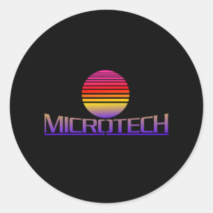 Microtech Corporation Gaming Gift Runt Klistermärke