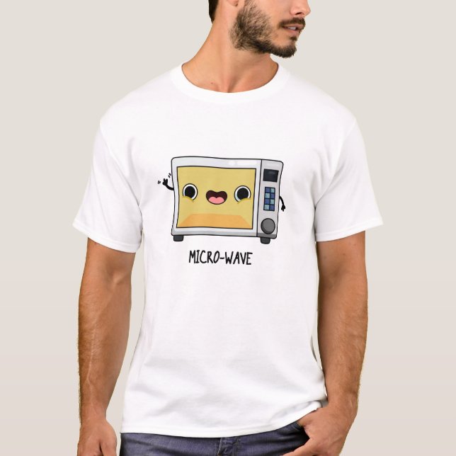 Microwave Funny Pun T Shirt (Framsida)