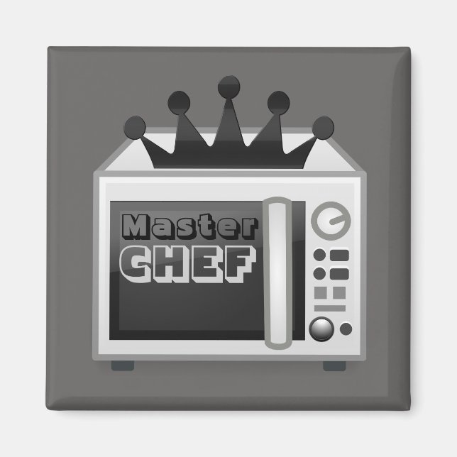Microwave Master Chef Magnet (Framsidan)