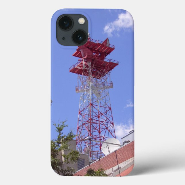 Microwave Relay Radio Telecom Tower iPhone 7 fodra (Baksida)