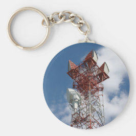 Microwave Telecommunications Torn Nyckelring