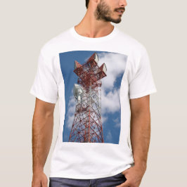 Microwave Telecommunications Torn T Shirt