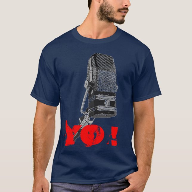 micSHIRT YO! Tee Shirt (Framsida)