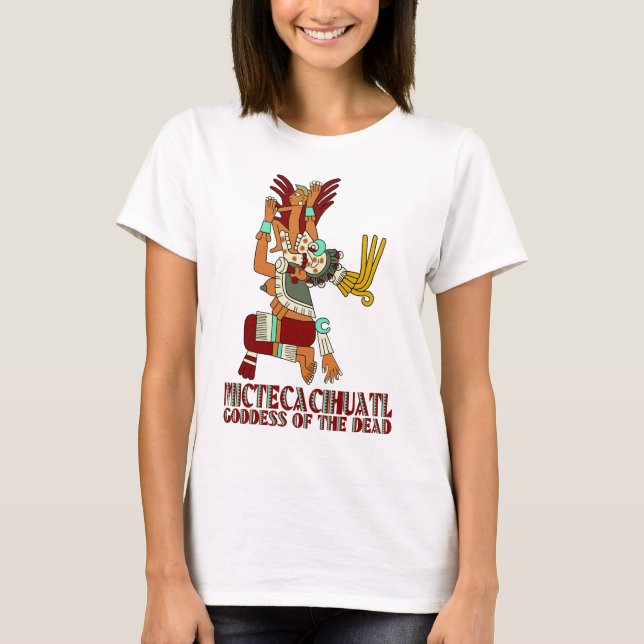 Mictecacihuatl Tee Shirt (Framsida)