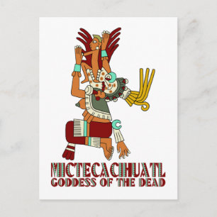 Mictecacihuatl Vykort