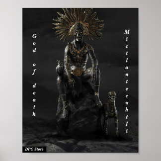 Mictlantecuhtli Poster