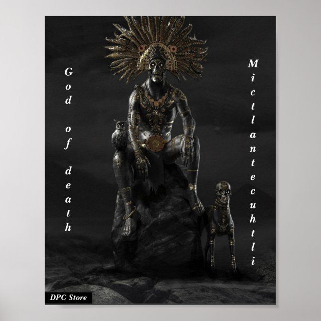 Mictlantecuhtli Poster (Framsidan)