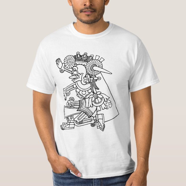 mictlantecuhtli t-shirt (Framsida)