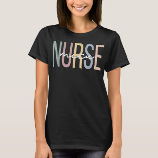 MICU Nurse Boho Medical Intensive Care Unit  T Shirt
