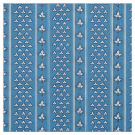 Mid-1800s Leafy Rand, Blue Tyg