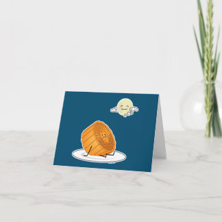 Mid Autumn Festival Måne tårta lunar mooncakes pas Kort