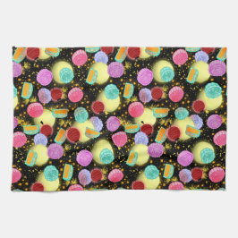 Mid Autumn-festival midnight Kitchen Towel Kökshandduk