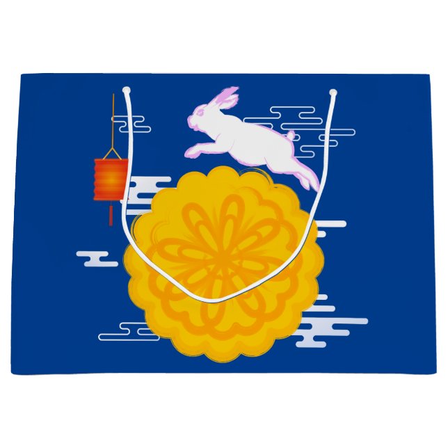 Mid Autumn Festival Moonkaka Jumping Måne Rabbit (Framsidan)