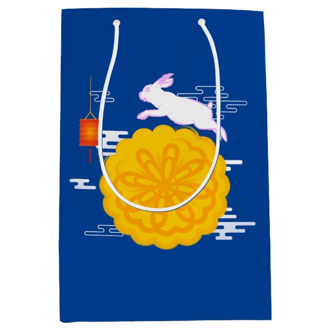 Mid Autumn Festival Moonkaka Jumping Måne Rabbit (Framsidan)