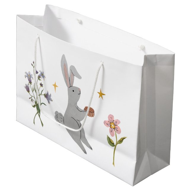 Mid Autumn Festival | Rabbit Gift Bag (Framsidan Vinklad)