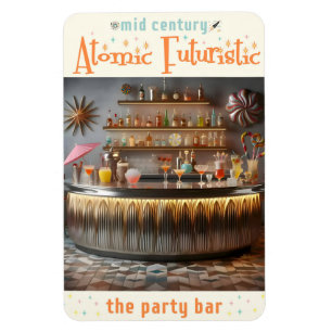 Mid Centres atomFuturistiska Party Pub Magnet