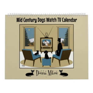 Mid Centres Hundar Watch TV Kalender