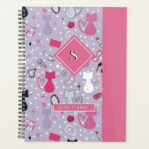 Mid Centres Lila Heart Cats