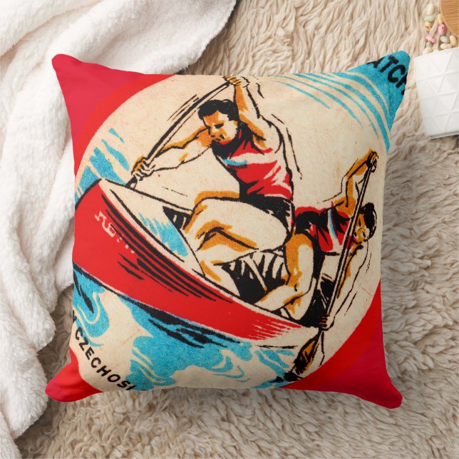 Mid Centres Matchbox Cover Art Kudde (Filt)