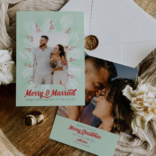 Mid Centres Merry och Married julkort Inbjudningar