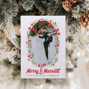 Mid Centres Merry och Married julkort Inbjudningar