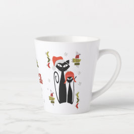 Mid Centres Modern Cat-julen Mugg MCM Meowy Cat