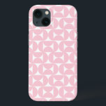 Mid Centres moderna Rosa Baby och Vita Mönster<br><div class="desc">Retro Mid Century Modern Mönster - Abstrakt Geometric Shapes - Cute och Minimalist Mönster i Baby Rosa.</div>