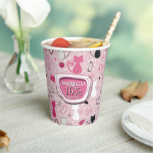 Mid Centres Rosa Heart Cats Birthday