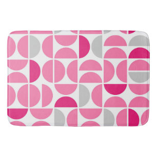 Mid Centres Rosa Tiles Badrumsmatta