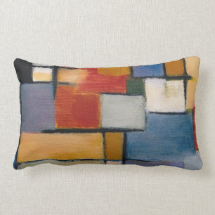 Mid Century Art Abstrakt Design Lumbarkudde