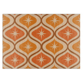 Mid Century Atomic Starbursts på Orange Ogee