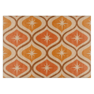 Mid Century Atomic Starbursts på Orange Ogee