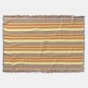 Mid Century awning rand - Earth neutralts Filt