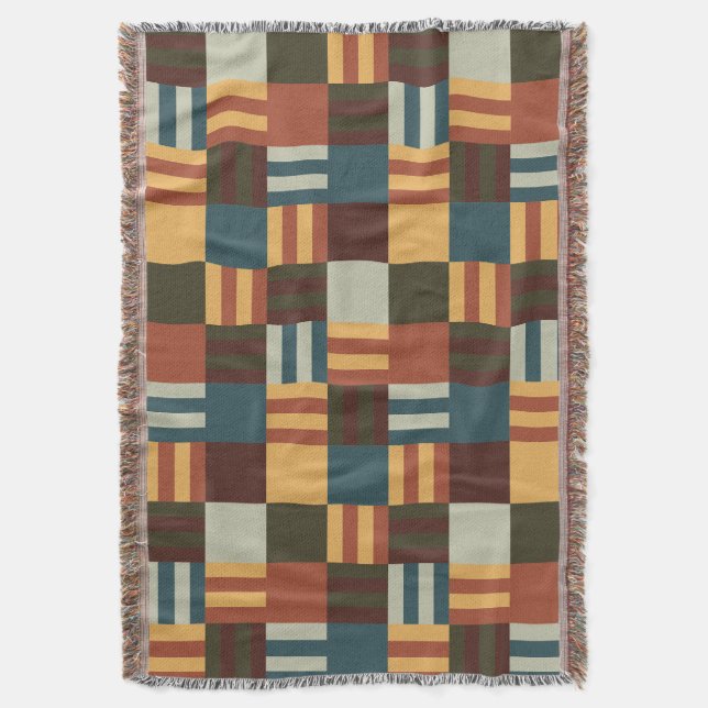 Mid Century-block Filt (Framsidan Vertikal)