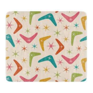 Mid Century Boomerang med Retro-stjärnor