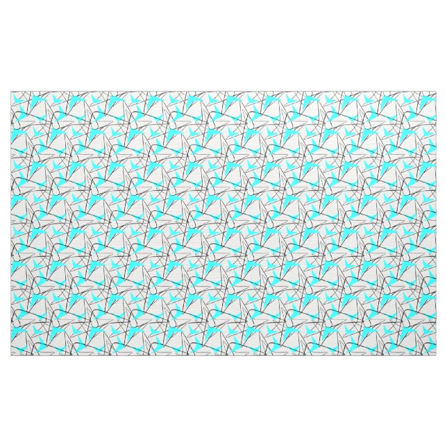 Mid Century boomerang Tyg (Yard)