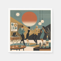 Mid Century California Vibes Martini Dansfest