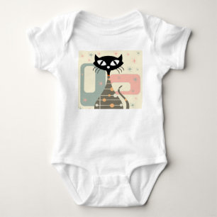 Mid Century Cat Mid Century Modern T Shirt