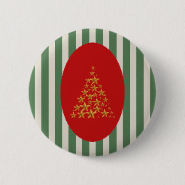 Mid century christmas tree with Golden star Knapp