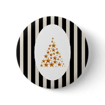 Mid century christmas tree with Golden star