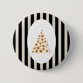 Mid century christmas tree with Golden star Knapp