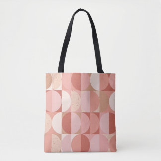 Mid-Century Circles: Modern Geometric Mönster. Tygkasse