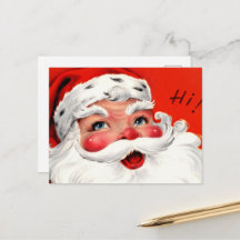 Mid-Century Close-Up Santa