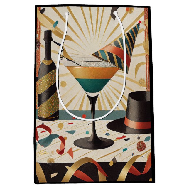 Mid-Century Cocktail-timmar - Nyårsafton (Framsidan)