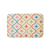 Mid Century Colorful Starbursts on Ogee Mönster