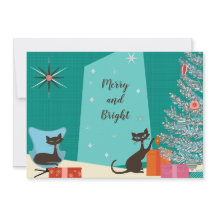 Mid-Century Design Julkort