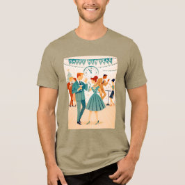 Mid Century Happy New Year The Martini Dance T Shirt