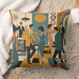 Mid Century Hip Martini Dansfest Kudde